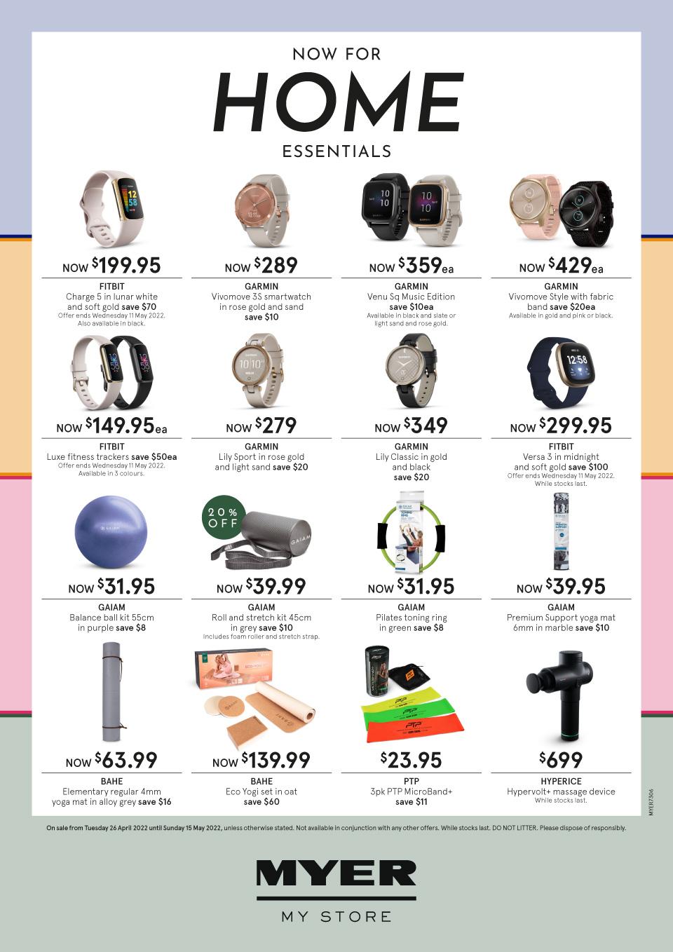 Myer Catalogue Home 26 Apr 15 May 2022 Catalogue AU